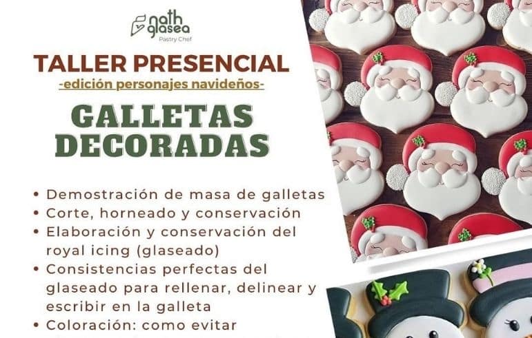 Masterclass-Pizza-Napoletana-para-profesionales-1 Taller Presencial: Galletas Decoradas (edición personajes navideños)